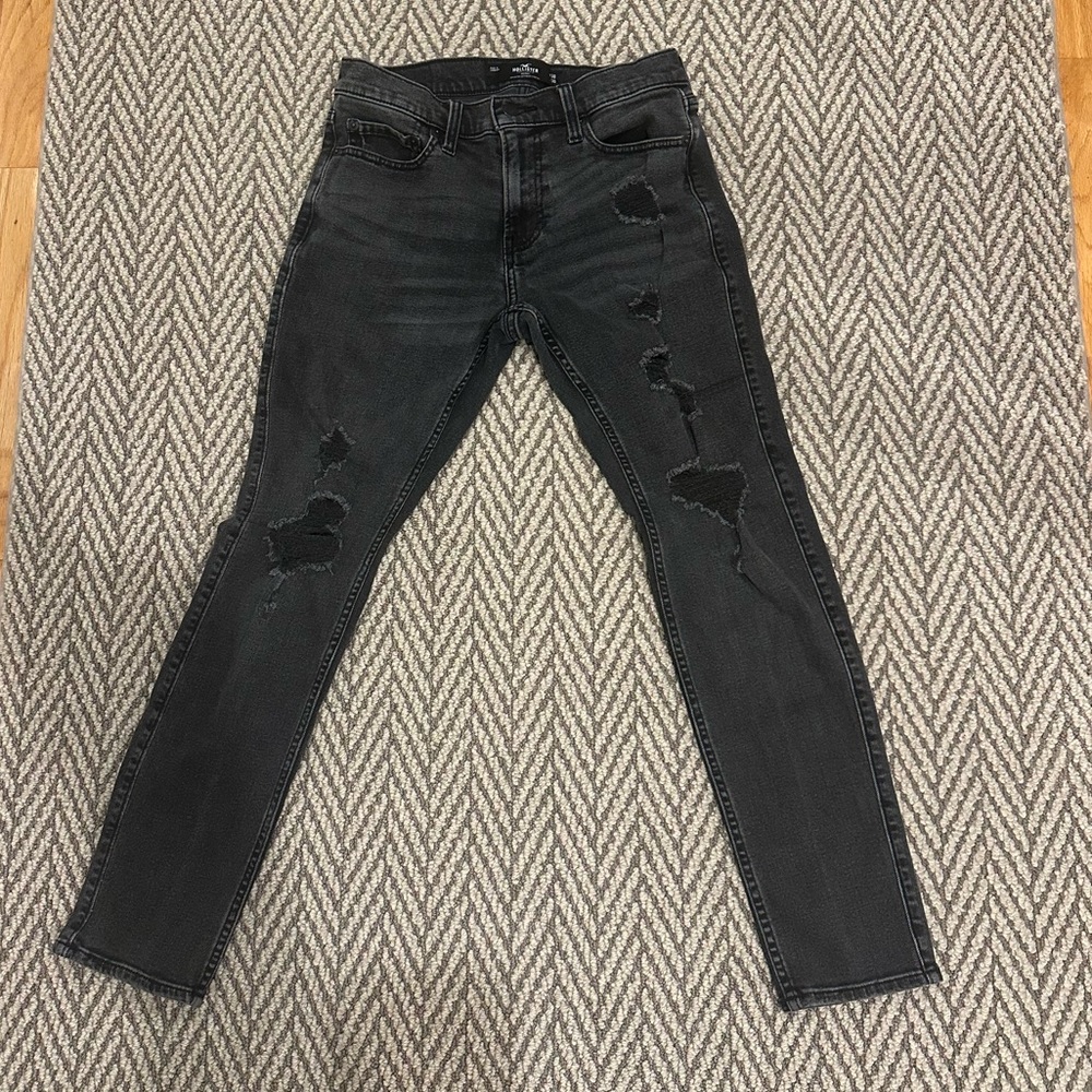 Men’s Black Skinny Jeans from Hollister